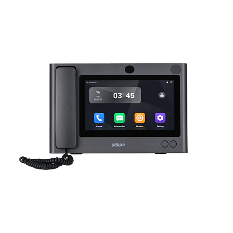 DHI-VTS5A40B. Estacion Maestra Dahua para Conserjeria SIP Pantalla 10" Android 11.