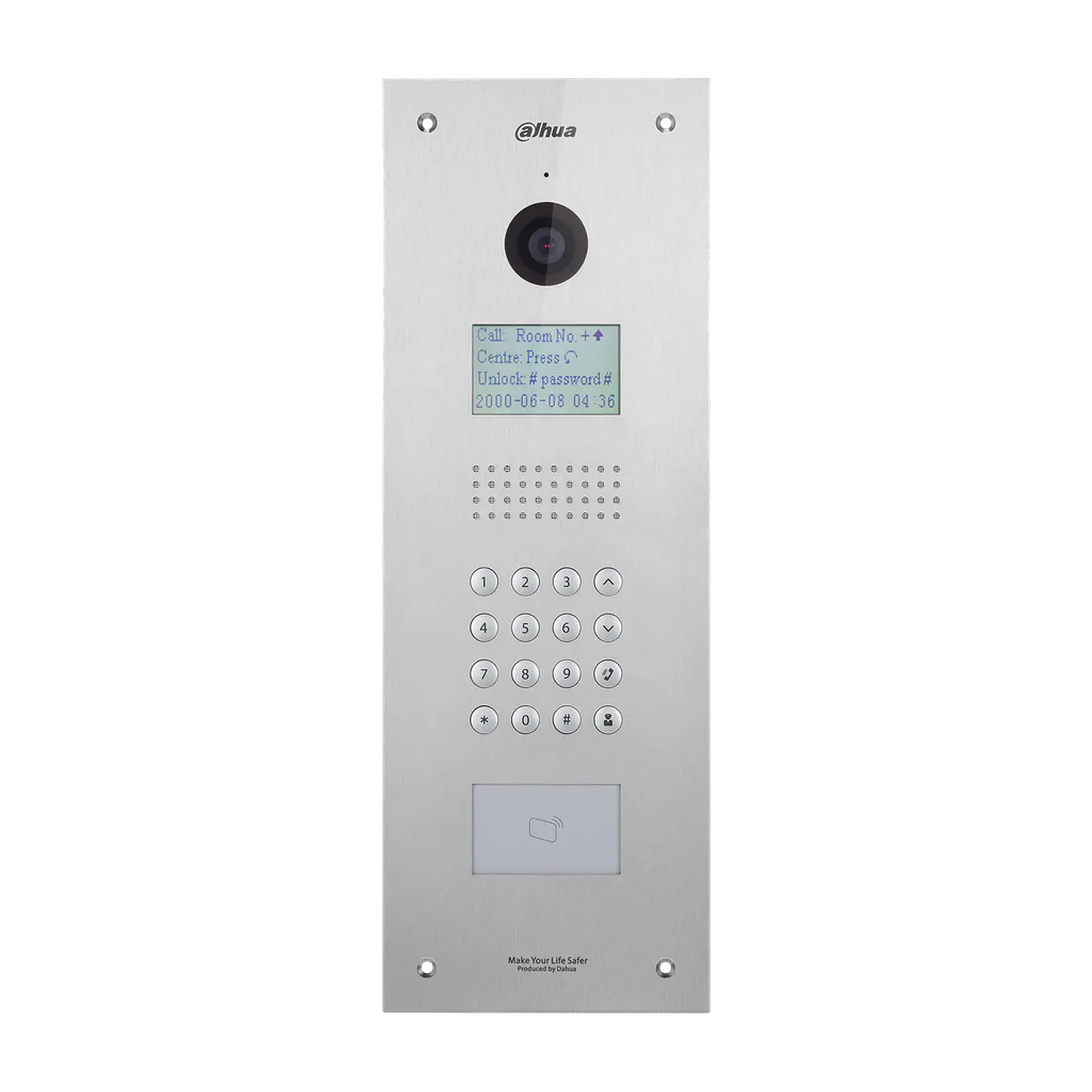 DHI-VTO1210C-X-S1. VTO para departamento soporta tarjetas Mifare proteccion IP 54 e IK07 1