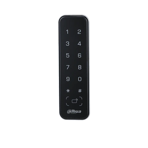 DHI-ASR2201A. Lector de Tarjeta Mifare y claves con proteccion IP66 soporta comunicaion por RS485 y