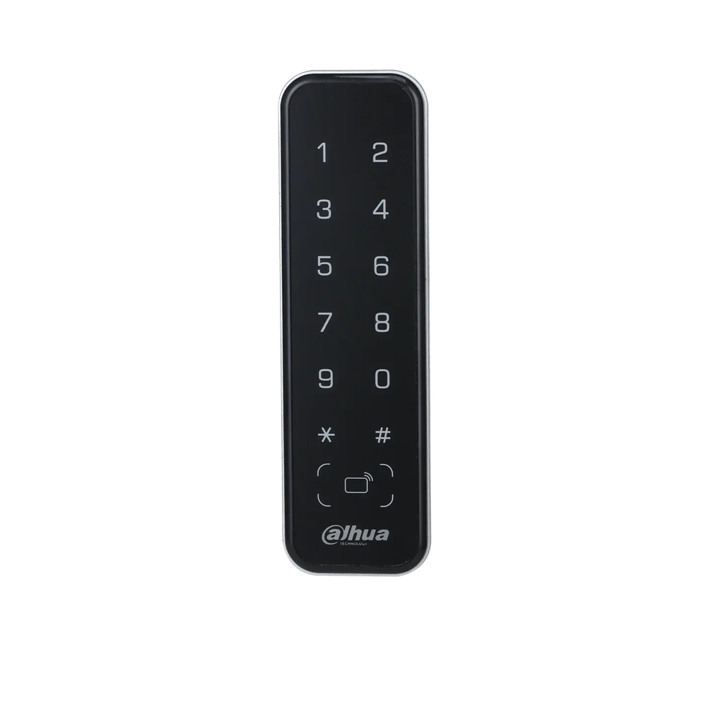 DHI-ASR2201A. Lector de Tarjeta Mifare y claves con proteccion IP66 soporta comunicaion por RS485 y 1