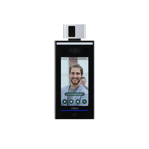 DHI-ASI7213X-V1-T1. CONTROL DE ACCESO DAHUA STANDALONE CON REC FACIAL Y CONTROL TEMP