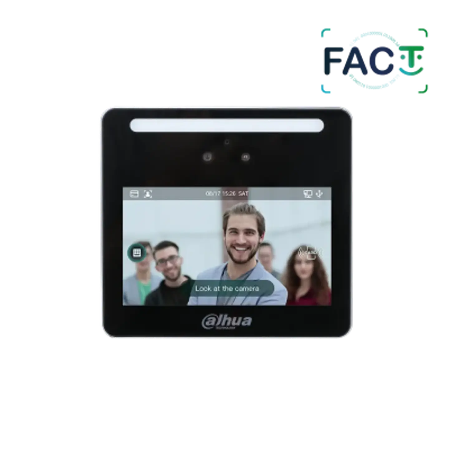 DHI-ASI3213G-MW. Control de Acceso Standalone IP Dahua FACT Face/Tarjeta/Clave pantalla. 1
