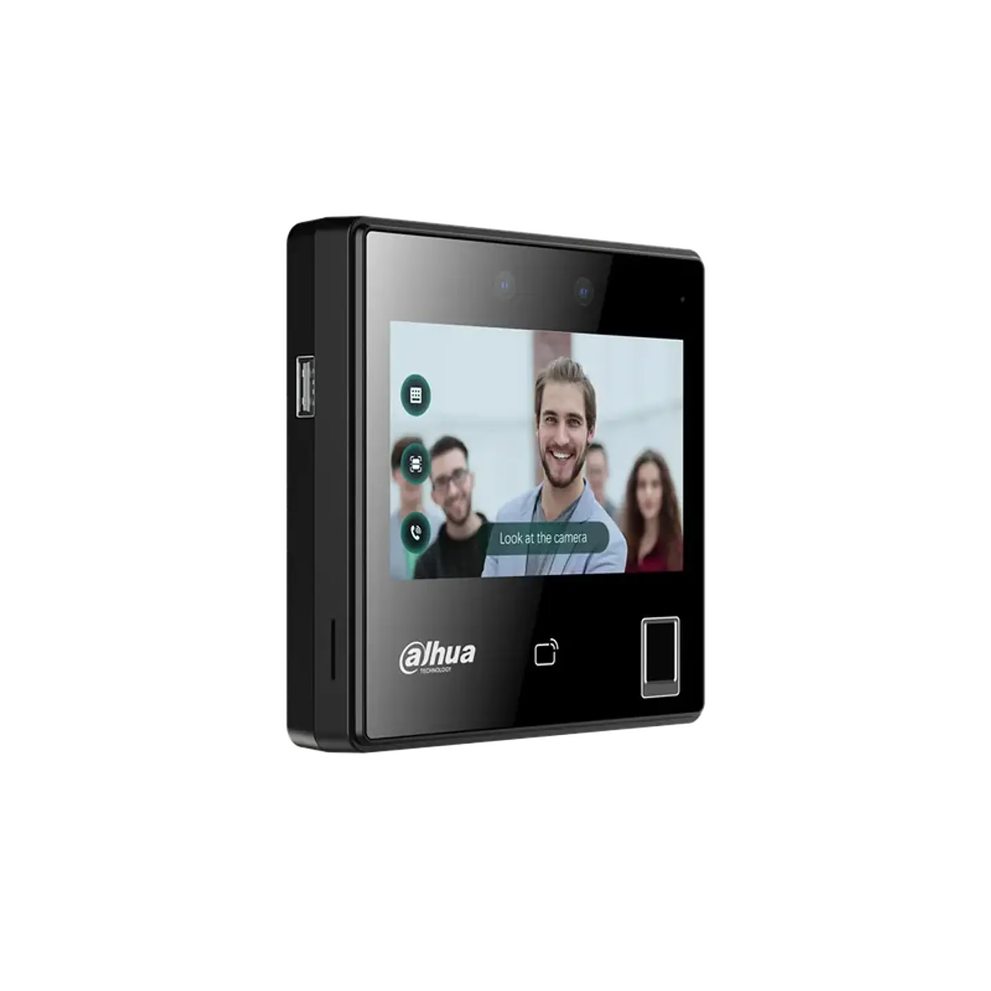 DHI-ASI3214A-W. Control de Acceso Standalone Facial, Huella y Tarjeta Dahua Pantalla 4 SIP Uso Int 2