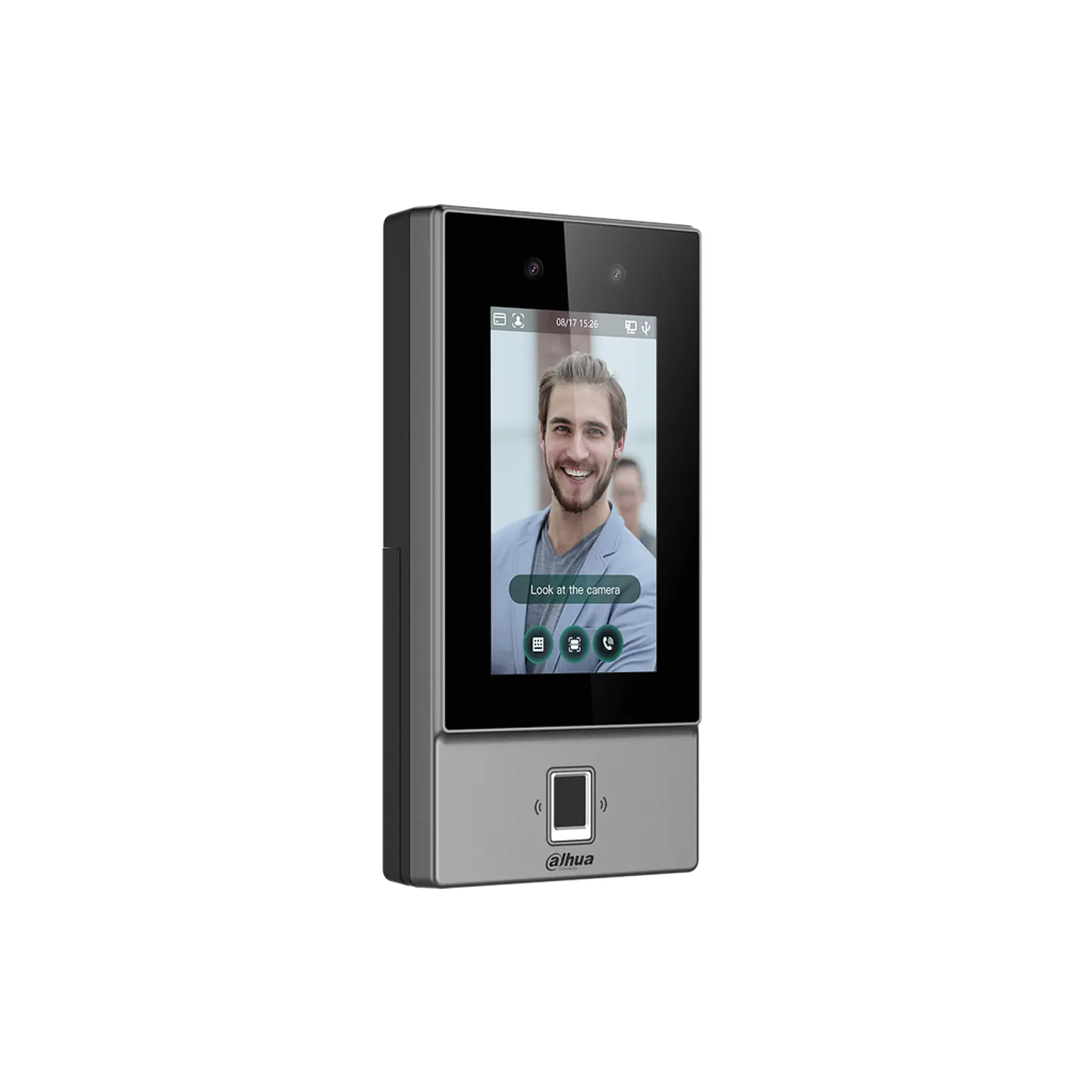 DHI-ASI6214S-PW. Control de Acceso con reconocimiento facial, huella y tarjeta soporta Codigos QR pr 2