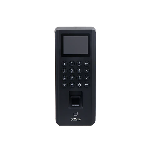 DHI-ASI2212J. Control de Acceso Dahua Standalone lector de tarjetas IC, lector de huellas y claves