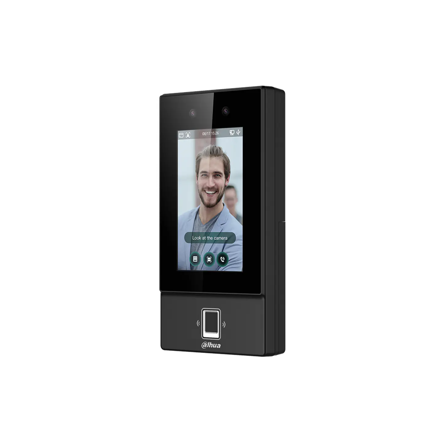 DHI-ASI6214S. Control de acceso Dahua Standalone con reconocimiento facial camara 2MP soporta huella 2