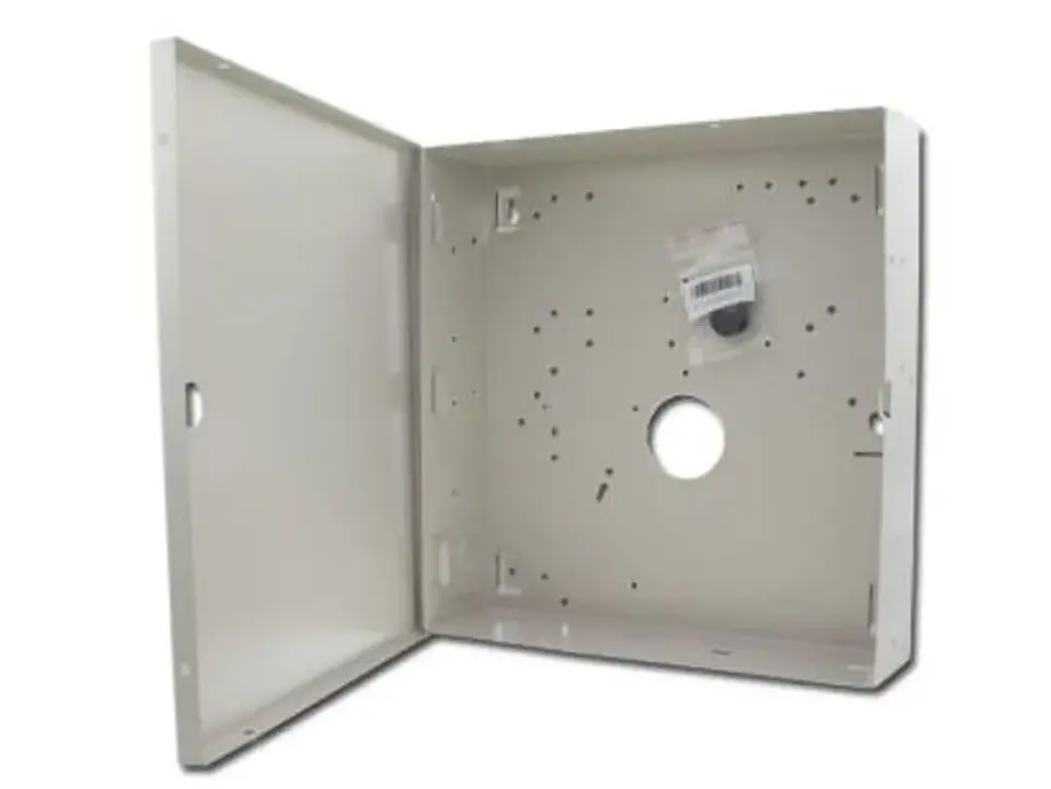 PC5003C. Gabinete metalico DSC para panel PC5015 . Dimenciones 288mm x 298mm x 78mm / 11.3” x 11.7” 1