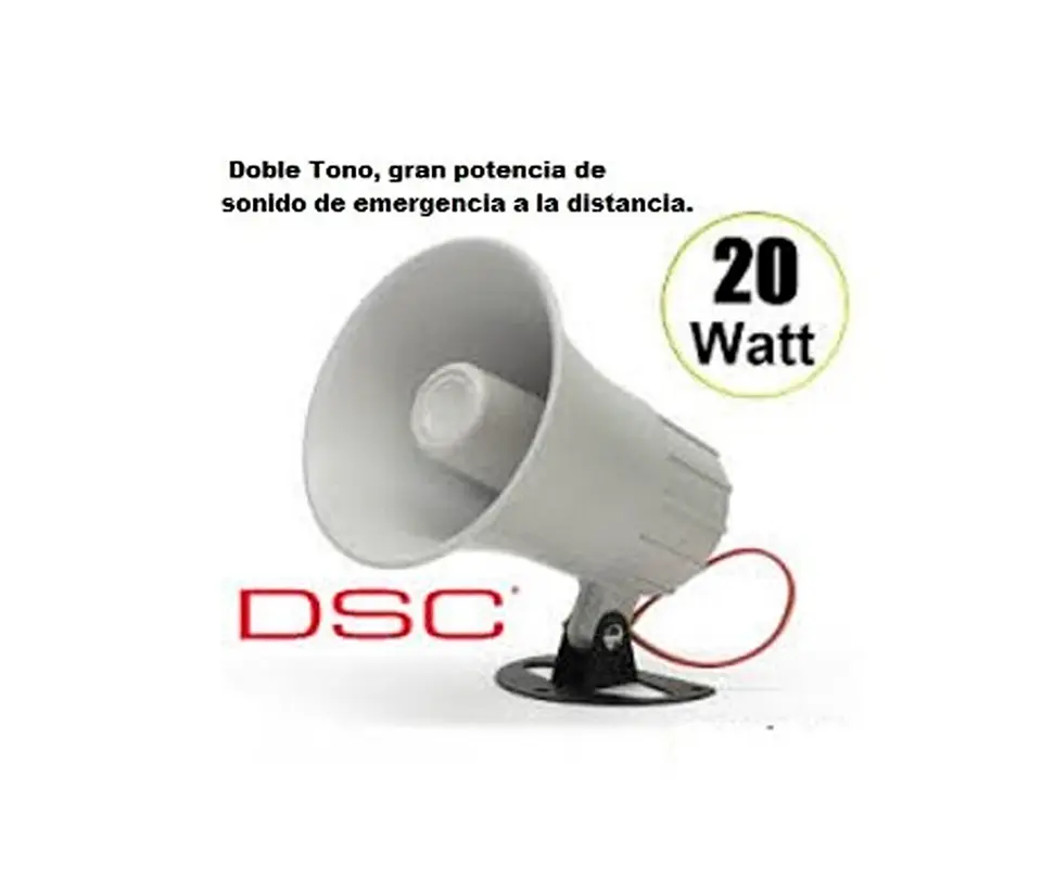 SD-20W. Sirena 20 Watt doble tono. 2