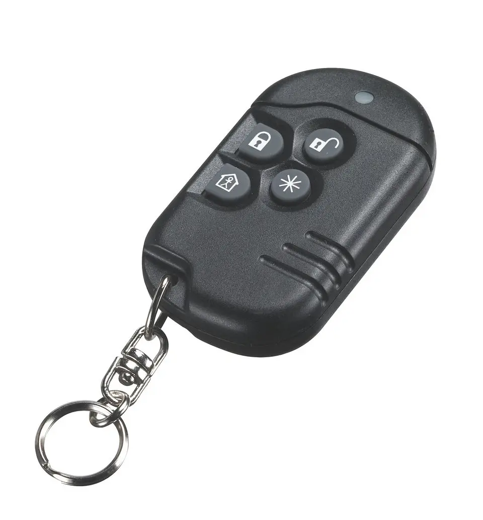 PG9939. Llave Inalámbrica PowerG de Cuatro Botones 915MHz 3