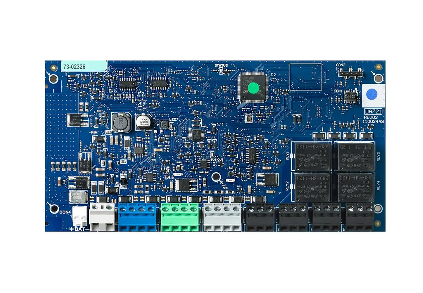 HSM3204CXPCB. Módulo Fuente Supervisada 2A con 4 salidas programables PGM de alta corriente y Extens 1