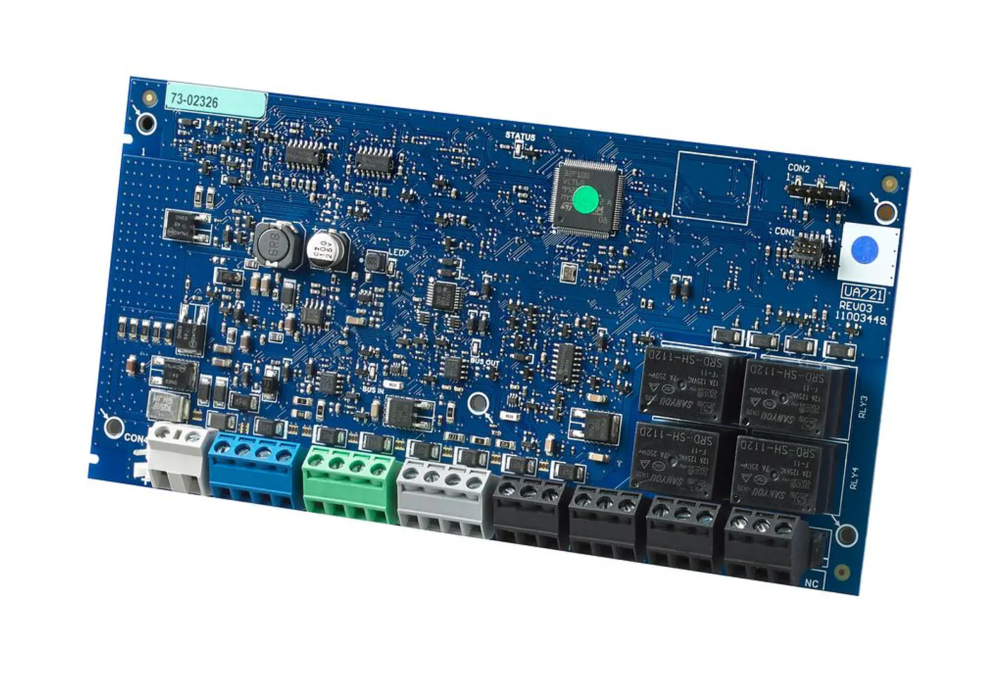 HSM3204CXPCB. Módulo Fuente Supervisada 2A con 4 salidas programables PGM de alta corriente y Extens 2