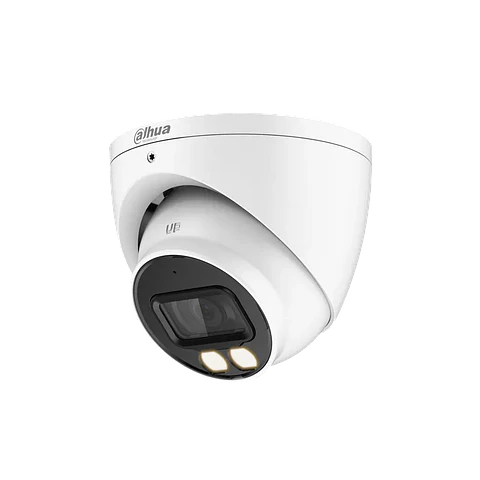 DH-HAC-HDW1509TN-LED-0280B-S3. Camara HDCVI Eyebsll 5MP Full color Iluminacion 40m lente fijo 2.8mm