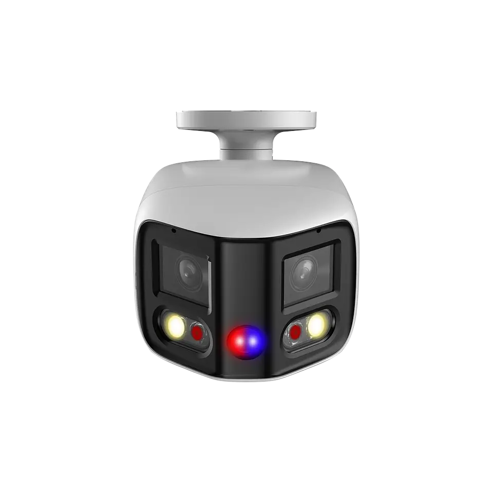 DH-IPC-PFW3849SP-A180-E2-AS-PV-0280B. Camara Bullet IP Panoramica Dahua 2x4MP TiOC 12v POE IP67 3