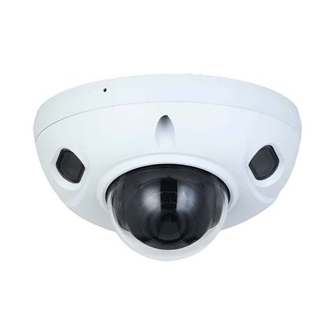 DH-IPC-HDBW3541FP-AS-0280B-S2. MINI DOMO IP DAHUA. 5MP. IR 30MTS. IP67. IK10. MICRO SD. AUDIO. ALARM