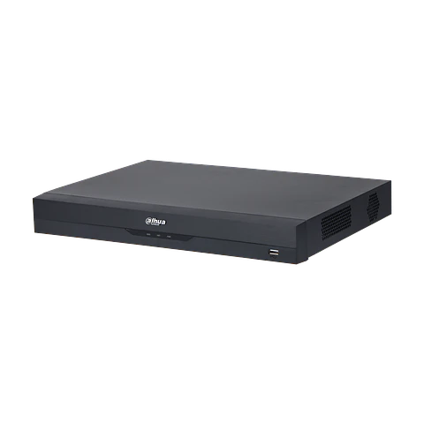 DHI-NVR5232-EI. NVR Dahua 32 canales soporta 2 HDD hasta 16TB IA Perimetral protecction ANPR, FD, FR