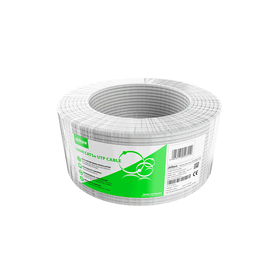 DH-PFM922I-5EUN-C-100-white. Cable UTP Cat5E aleacion aluminio cobre 100 metros calibre 24AWG 1
