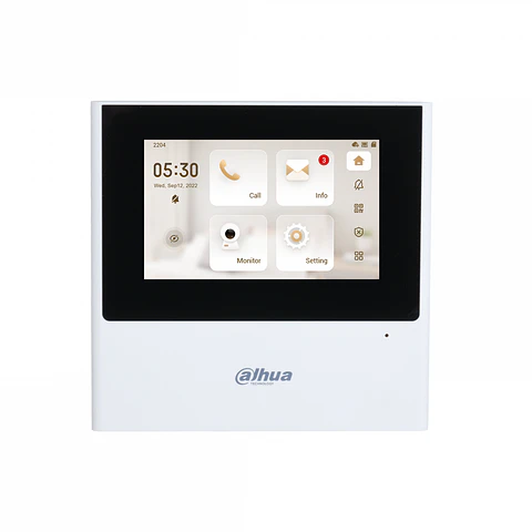 DHI-VTH2611L-WP. Monitor Video Portero Ip y Wifi Dahua Pantalla 4.3 POE