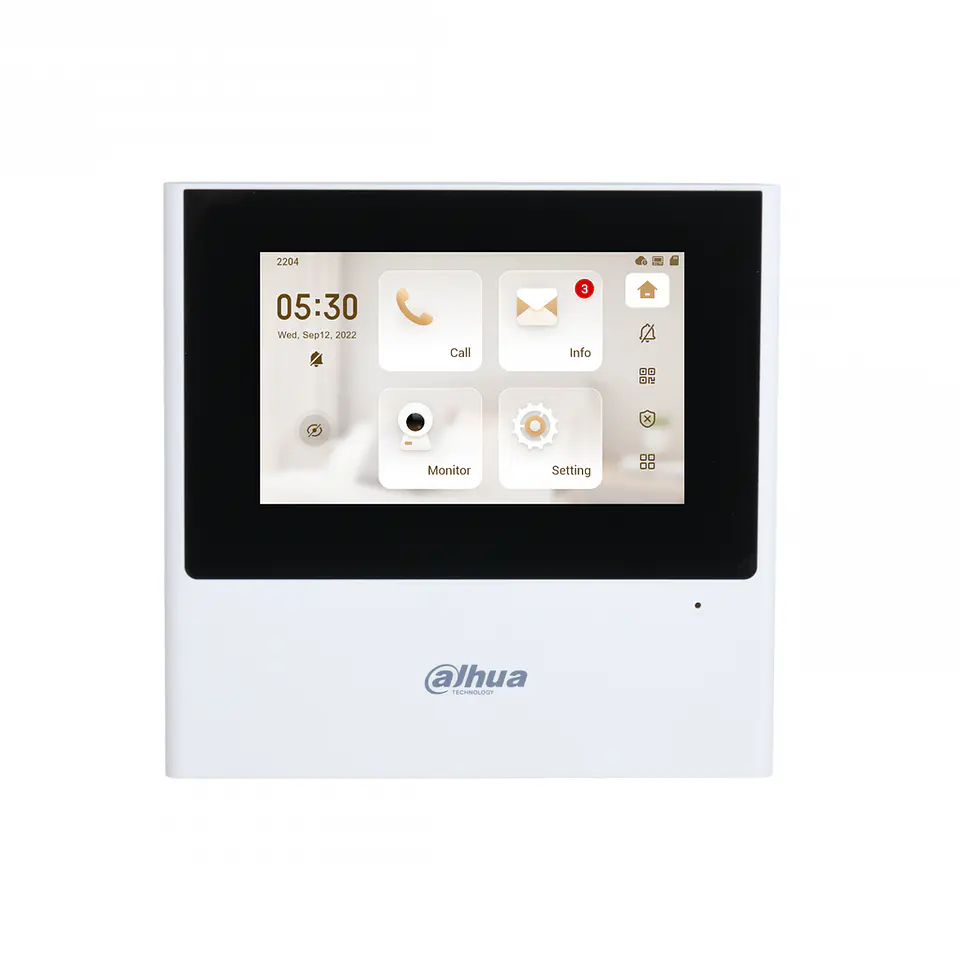 DHI-VTH2611L-WP. Monitor Video Portero Ip y Wifi Dahua Pantalla 4.3 POE 1
