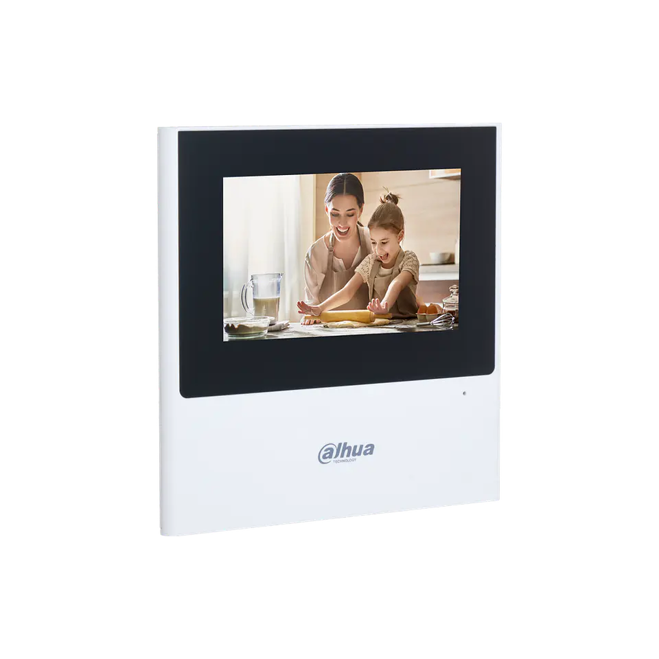 DHI-VTH2611L-WP. Monitor Video Portero Ip y Wifi Dahua Pantalla 4.3 POE 2