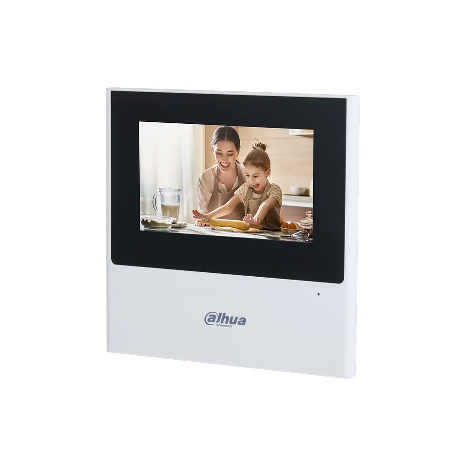 DHI-VTH2611L-WP. Monitor Video Portero Ip y Wifi Dahua Pantalla 4.3 POE 3
