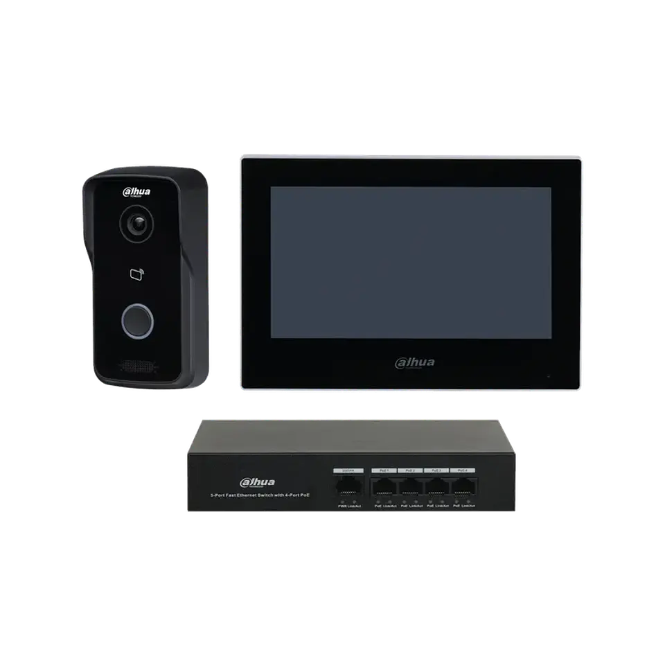 DHI-KTP03/DHI-VTO2111D-P-S3/DHI-VTH2621G-P. Kit video portero monitor interior 7