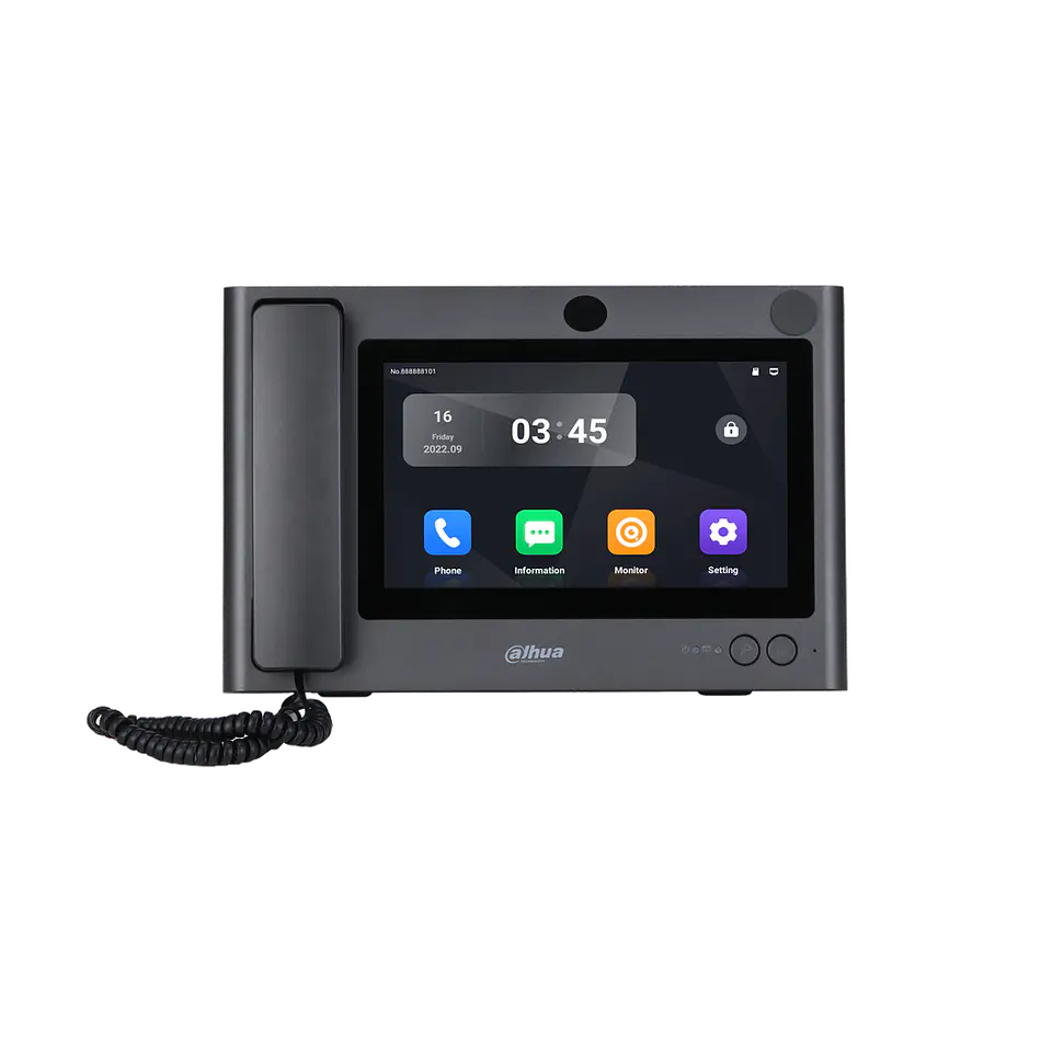DHI-VTS5A40B. Estacion Maestra Dahua para Conserjeria SIP Pantalla 10