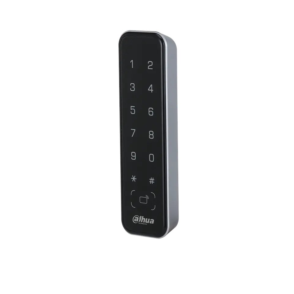 DHI-ASR2201A. Lector de Tarjeta Mifare y claves con proteccion IP66 soporta comunicaion por RS485 y 2