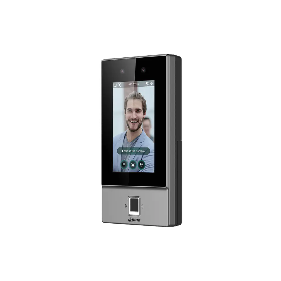DHI-ASI6214S-PW. Control de Acceso con reconocimiento facial, huella y tarjeta soporta Codigos QR pr 3