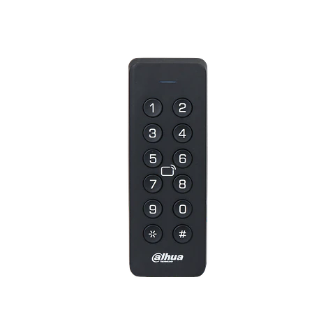 DHI-ASR2101H. Lector de tarjeta y clave Dahua conexion por RS485 y Wiegand proteccion IP66