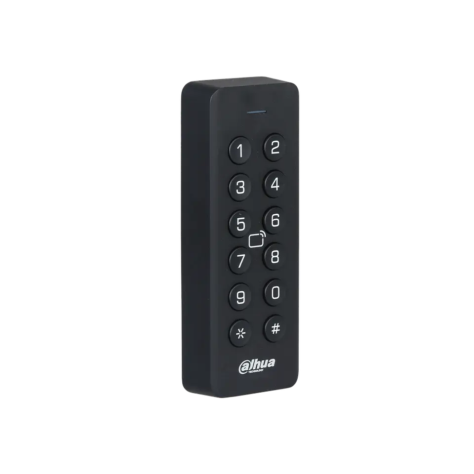 DHI-ASR2101H. Lector de tarjeta y clave Dahua conexion por RS485 y Wiegand proteccion IP66 3