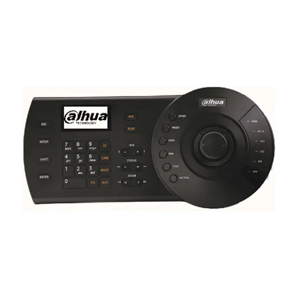 DHI-NKB1000-E. Teclado y Joystick Dahua para control PTZ. Soporta cámaras IP, HDCVI y análogas. 1
