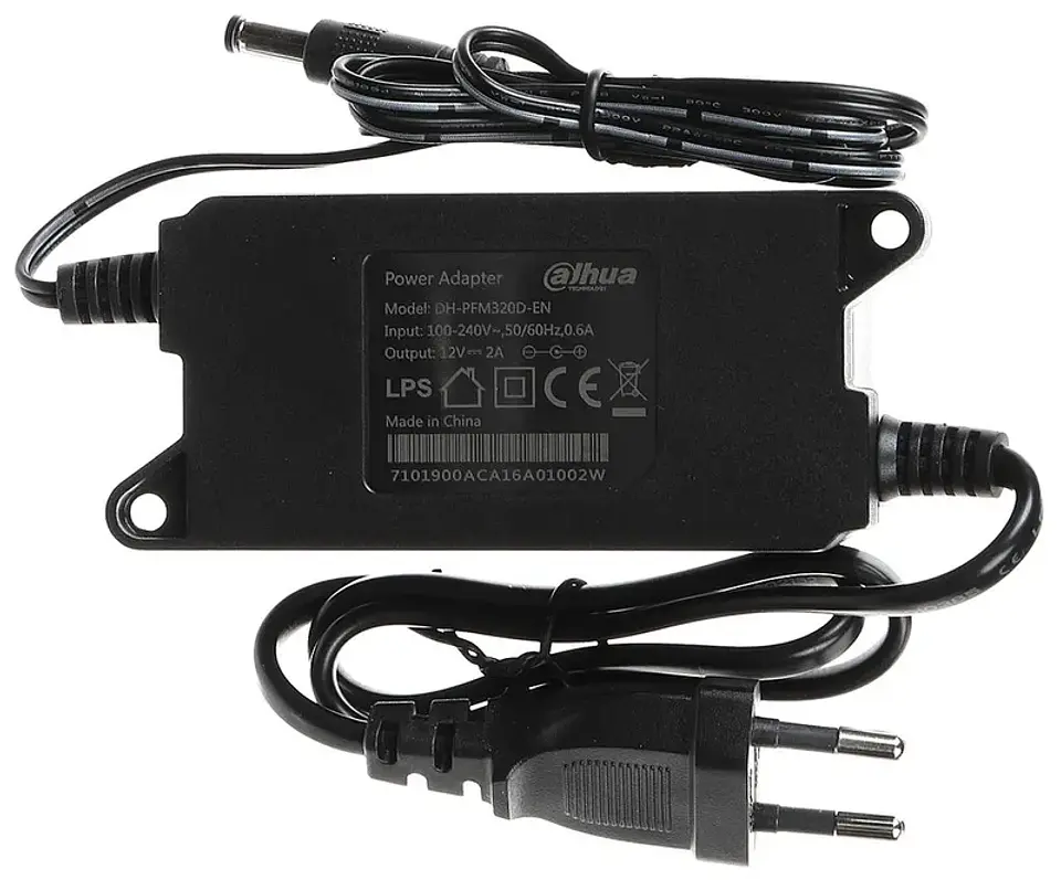 DH-PFM320D-EN. FUENTE PODER 12V 2AMP DAHUA. USO INT/EXT. 1