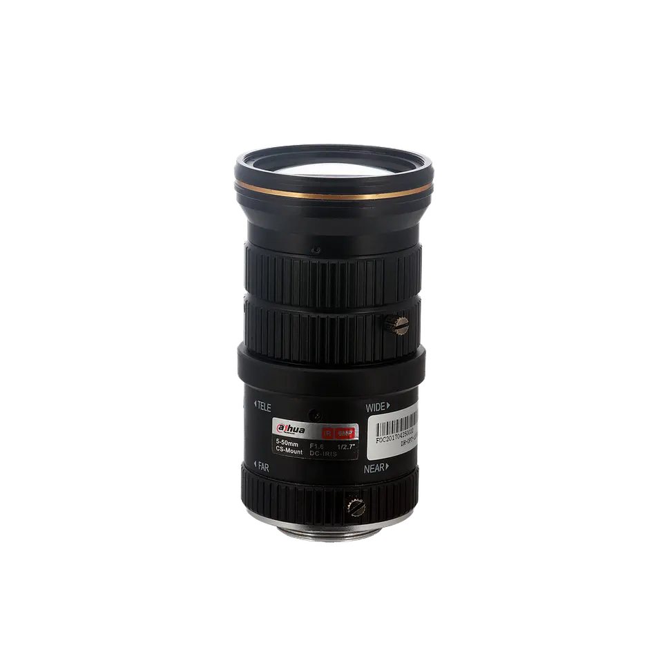 DH-PFL0550-E6D. Lente Dahua varifocal 6mp de 5mm a 50mm. 1