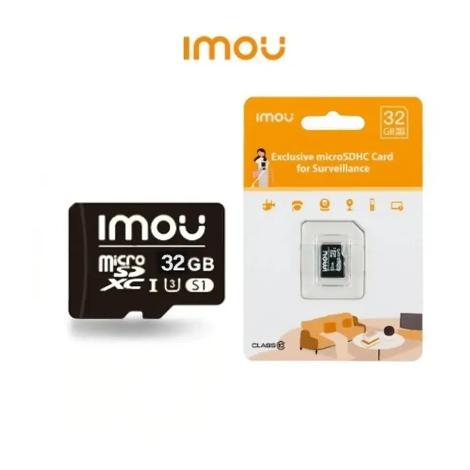 ST2-32-S1. MICRO SD 32GB. UHS-1 CLASE 1,U3,V30/3D TLC NAND. IMOU. 1