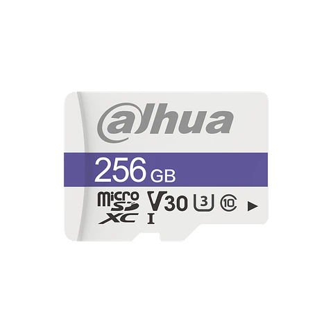 DHI-TF-C100/256GBO00F0. Tarjeta de Memoria micro SD DAHUA Clase10 256GB.