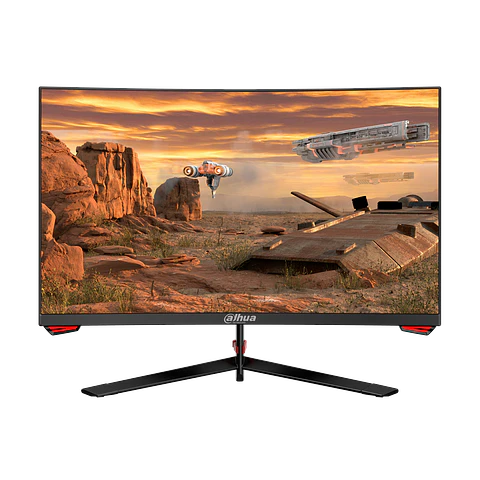DHI-LM27-E230C-A5. MONITOR PROFESIONAL CURVO DAHUA 27 PULG. USO 24/7. 250 NITS. INCL. BASE