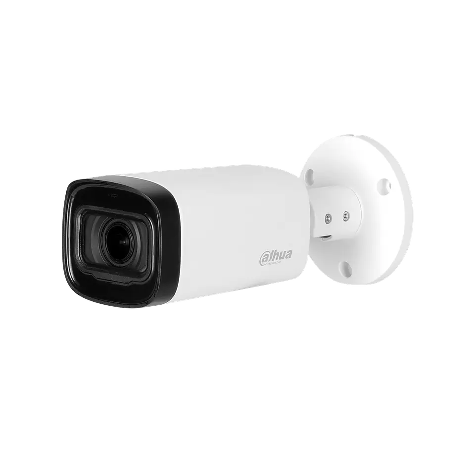 DH-HAC-HFW1500RN-Z-IRE6-A-2712-S2. Cámara HDCVI Dahua tipo bullet 5MP lente varifocal IR 60Mt microfono inco 1