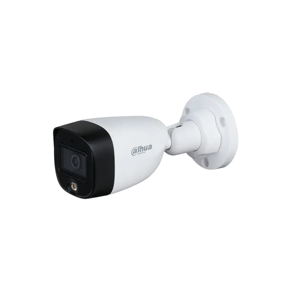 DH-HAC-HFW1509CN-A-LED-0280B-S2. Camara HDCVI full color 5mp lente fijo 2.8mm iluminador 20m 2