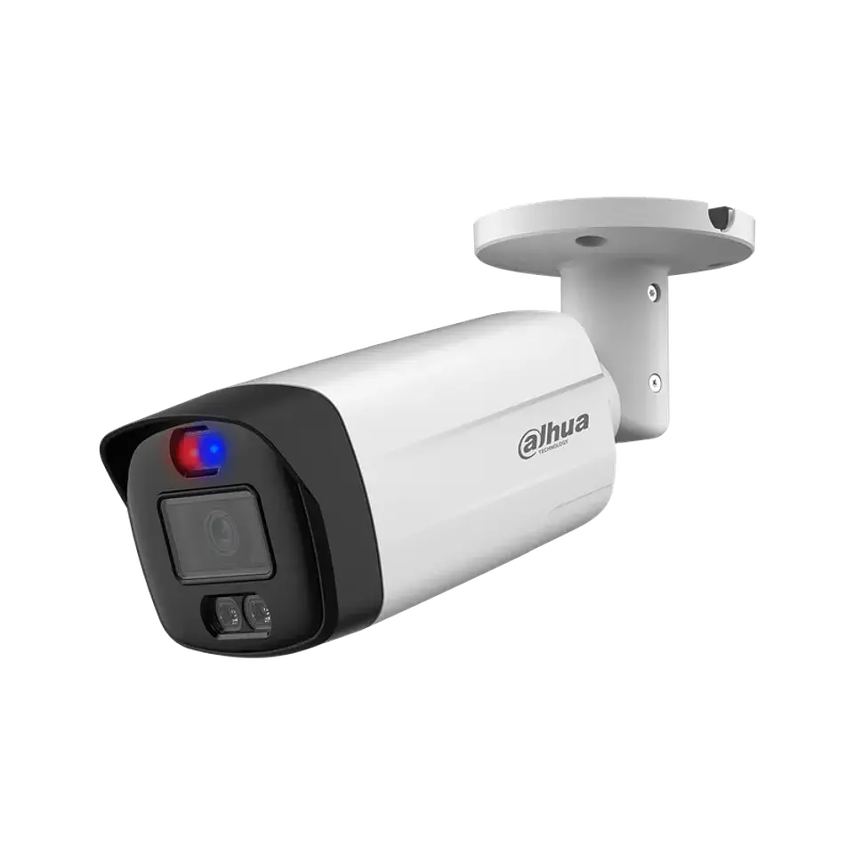 DH-HAC-ME1509THN-A-PV-0280B-S2. Camara HDVCI bullet 5MP Active Deterrence dual Iluminacion 40m lente 3