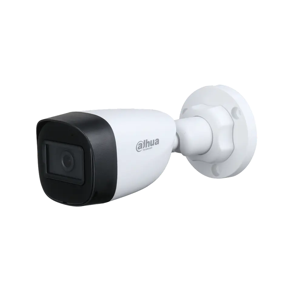 DH-HAC-HFW1801CN-A-0280B-S2. Camara HDCVI tipo bullet de 8MP Mic, incorporado IR30M lente fijo 2.8 1