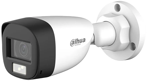 DH-HAC-HFW1209CLN-A-LED-0280B-S2. Cámara Bala Dahua HDCVI. 2MP. LF 2.8mm. Audio In. IR 20 Mts. IP67.
