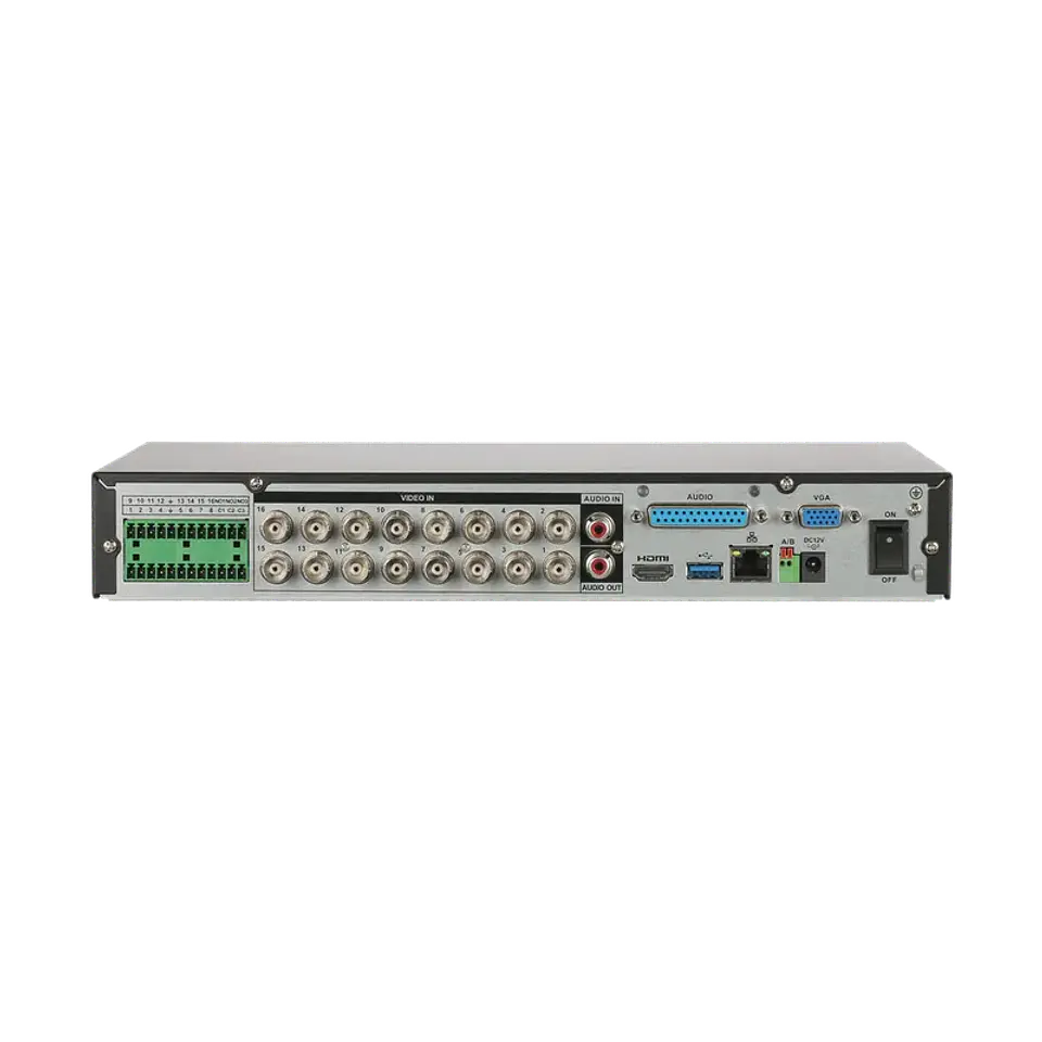 DH-XVR5116HE-I3. XVR DAHUA 16CH. FULL HD GRAB Y VISUALI. ENTR Y SAL DE AUDIO Y ALARMAS. 3