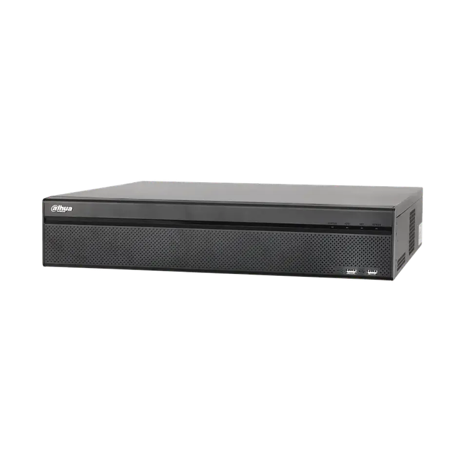 DHI-NVR5816-4KS2(V2.0). NVR DAHUA 16CH. CAPACIDAD PARA 8HDD. DE HASTA 10 TB C/U. ALARM IN/OUT. AUDIO 1