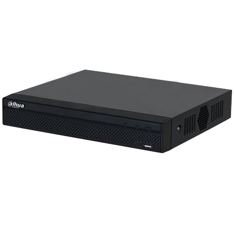 DHI-NVR2104HS-P-4KS3. NVR 4Ch Dahua. 4 puertos POE. SMD PLUS. 1HDD de hasta 20TB. Audio In/Out. Alar