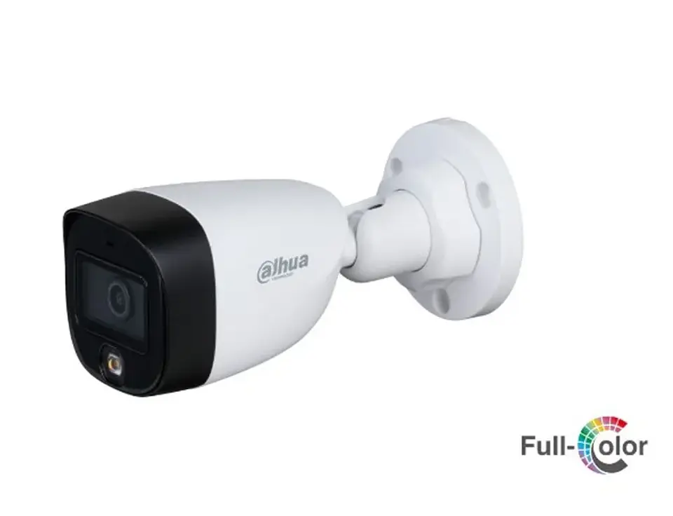 DH-HAC-HFW1209CN-LED-0280B-S3. CAMARA BALA DAHUA HDCVI. 2MP. LF 2.8MM. FULL COLOR. 20 MTS. IR. IP67. 1