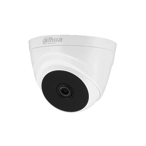 DH-HAC-T1A21N-0280B Cámara Dahua HDCVI Domo 2MP 1080P 2.8mm IR20 Plástica.