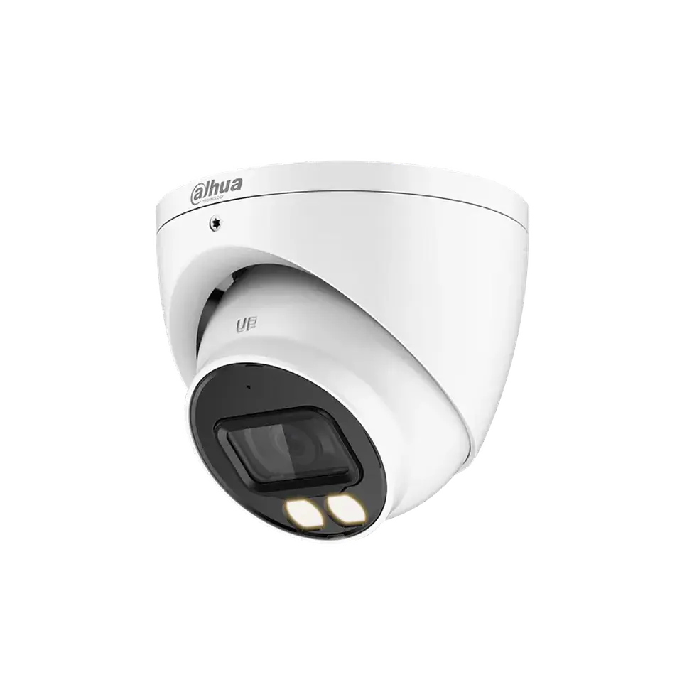 DH-HAC-HDW1509TN-LED-0280B-S3. Camara HDCVI Eyebsll 5MP Full color Iluminacion 40m lente fijo 2.8mm 1