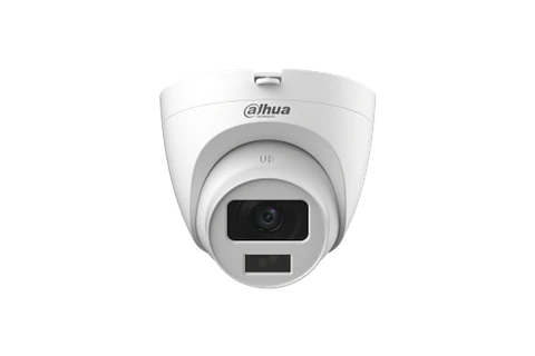DH-HAC-HDW1209CLQN-LED-0280B-S3. Cámara HDCVI Dahua tipo eyeball full color 2MP lente fijo 2.8mm IP6