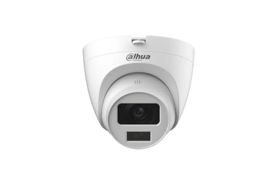 DH-HAC-HDW1209CLQN-LED-0280B-S3. Cámara HDCVI Dahua tipo eyeball full color 2MP lente fijo 2.8mm IP6 1