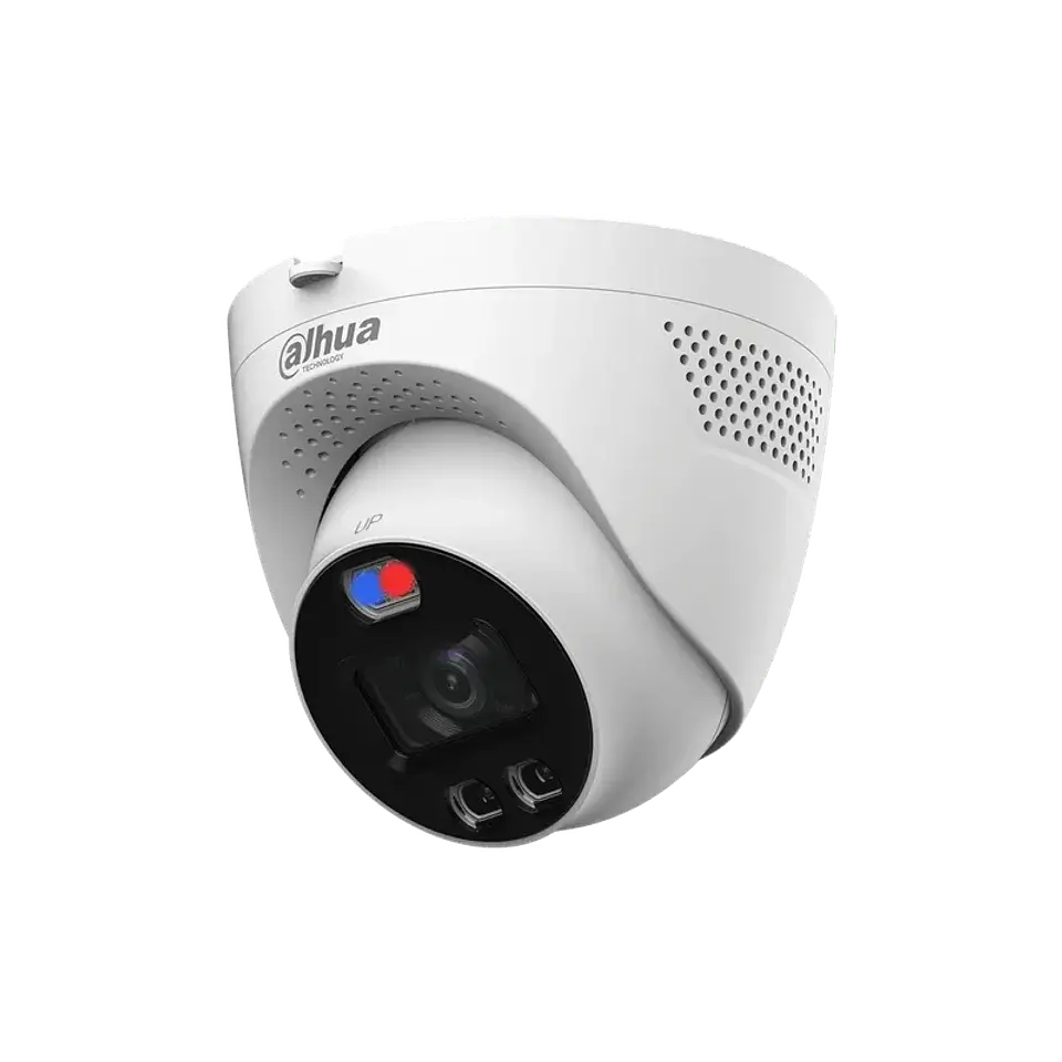 DH-HAC-ME1239TQN-A-PV-0280B-S2. Camara HDCVI Eyeball 2MP Active Deterrence dual Iluminacion 40m lent 1